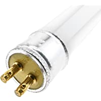 PrimeMatik AH81-VCES Tubo Fluorescente para matamoscas eléctrico UV T5 6W BL 210mm (AH81)- Negro